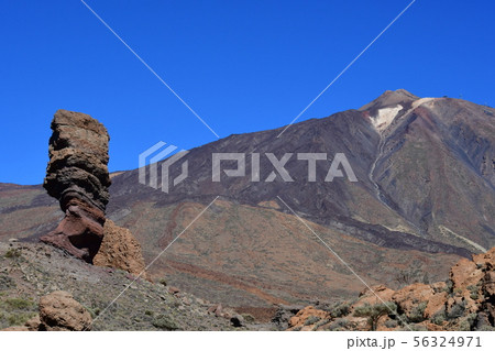 スペイン領、カナリア諸島、テネリフェ島、テイデ国立公園、テイデ山 56324971