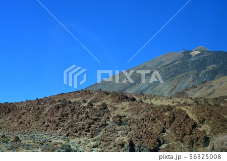 スペイン領、カナリア諸島、テネリフェ島、テイデ国立公園、テイデ山 スペイン領、カナリア諸島、テネリフェ島、テイデ国立公園、テイデ山 56325008