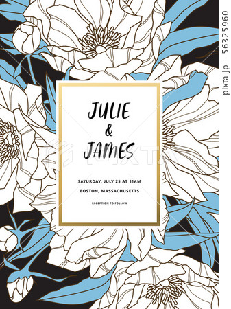 Vintage Wedding Invitation template Vintage Wedding Invitation template 56325960