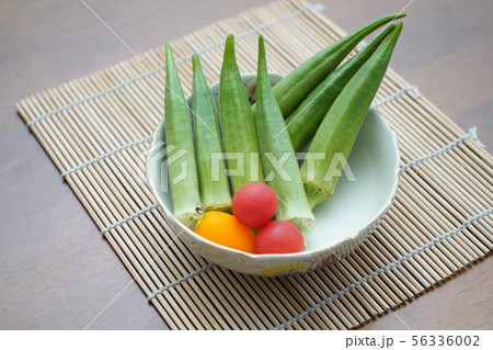 オクラ、健康にいい野菜 オクラ、健康にいい野菜 56336002