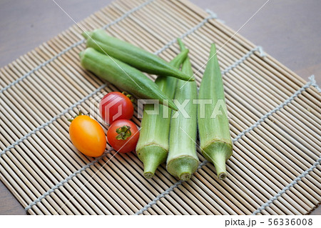 オクラ、健康にいい野菜 56336008