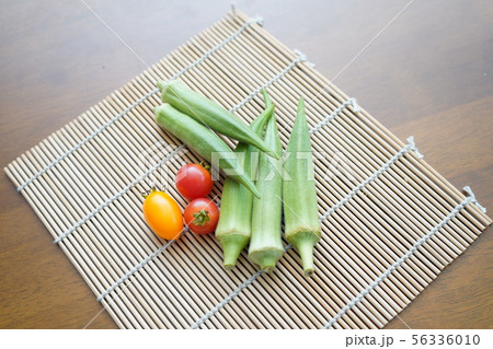 オクラ、健康にいい野菜 オクラ、健康にいい野菜 56336010