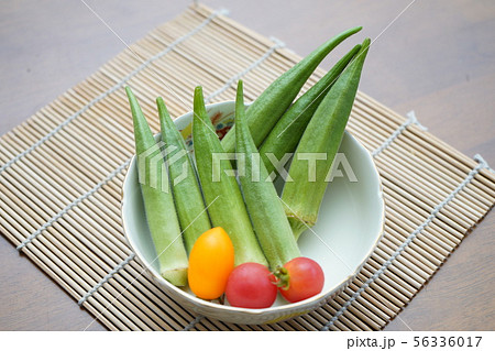 オクラ、健康にいい野菜 56336017