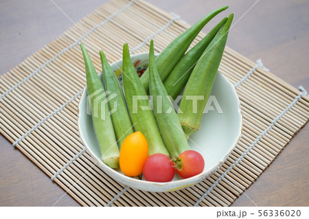 オクラ、健康にいい野菜 56336020