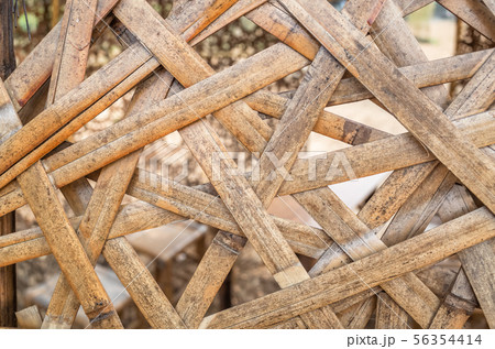 rattan texture background 56354414