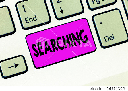 Word writing text Searching. Business concept for Word writing text Searching. Business concept for 56371306