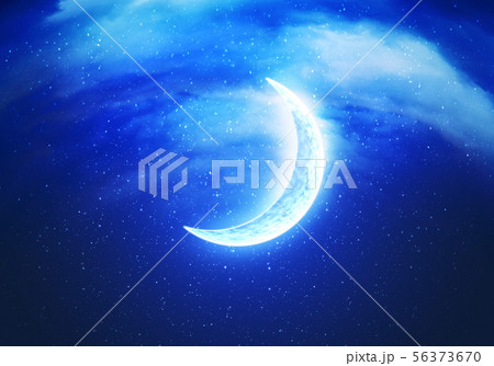 Abstract Crescent Moon 56373670