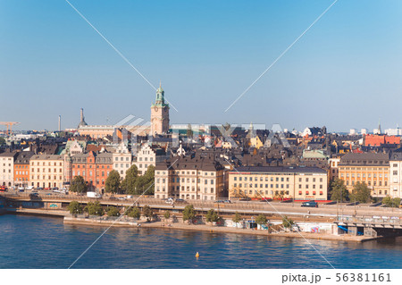 Summer view of the architecture of the Old Town Summer view of the architecture of the Old Town 56381161