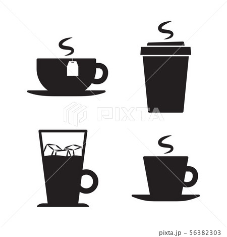 Coffee and tea cup set Coffee and tea cup set 56382303