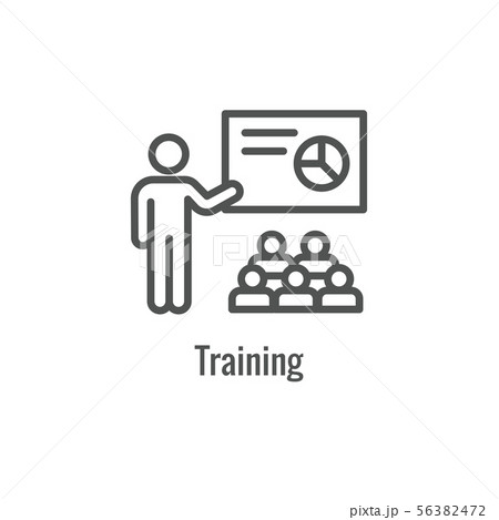 Hiring Process icon with an aspect of being a new 56382472