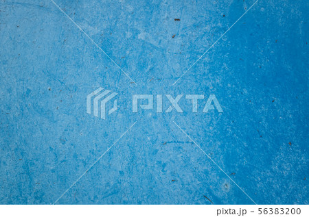 rusty metal dirty wall in blue color 56383200