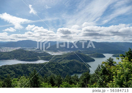 春の三方五湖の風景 春の三方五湖の風景 56384713