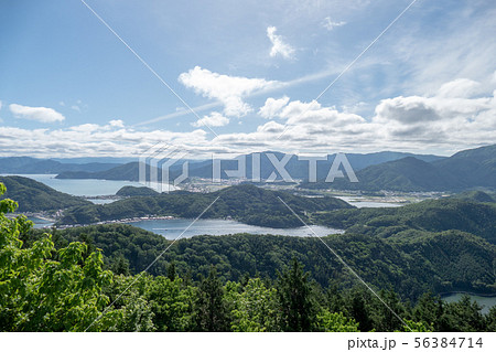 春の三方五湖の風景 春の三方五湖の風景 56384714