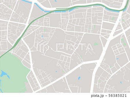 白金台 白金高輪のイラスト素材