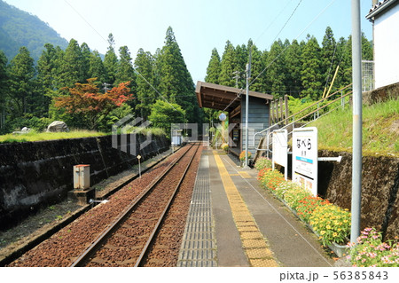 樽見鉄道 樽見線 ・ 鍋原( なべら) 駅   【 岐阜県本巣市】 56385843
