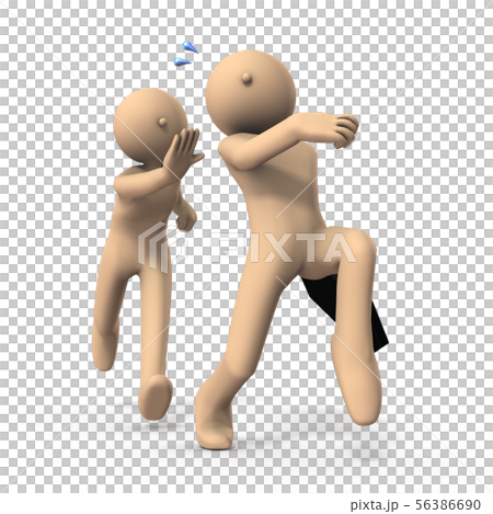 産業スパイを追跡するキャラクター 56386690
