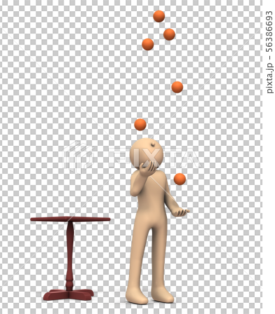 Juggling beanbag characters Juggling beanbag characters 56386693