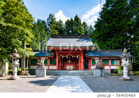 山梨県河口湖町 冨士御室浅間神社 本宮 56405469