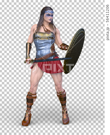 戦う女戦士 56411206