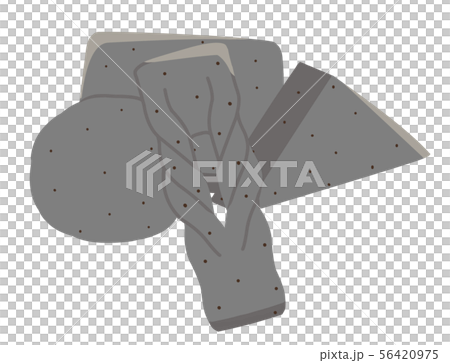 Illustration without main line of 4 types of konjac 56420975
