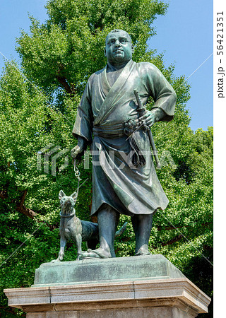 東京上野公園の西郷隆盛像 56421351