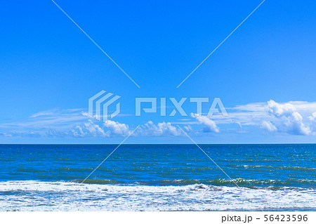 九十九里海岸白子町中里海水浴場付近 56423596