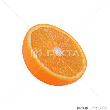 Orange  fruit  isolated on white background. 56427768