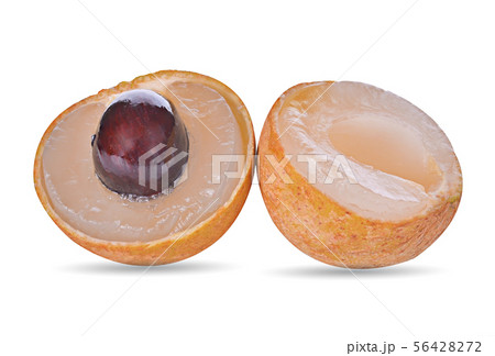 longan isolated on white background 56428272