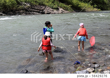 川遊び 56429276