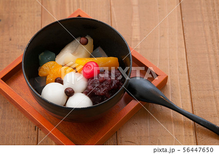 白玉あんみつ 56447650