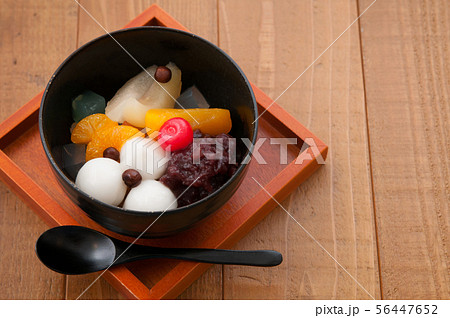 白玉あんみつ 56447652