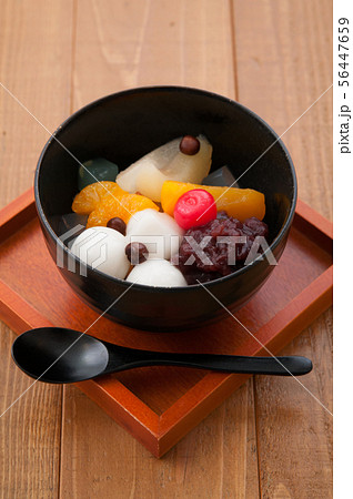 白玉あんみつ 56447659