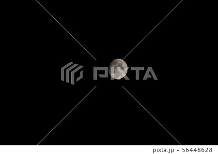 Almost full moon nature close up night sky dark 56448628