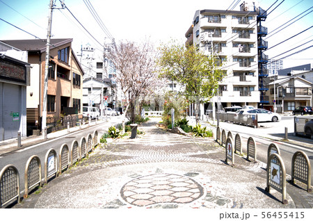 東神奈川にある遊歩道の写真 東神奈川にある遊歩道の写真 56455415