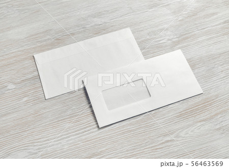 Two blank envelopes 56463569