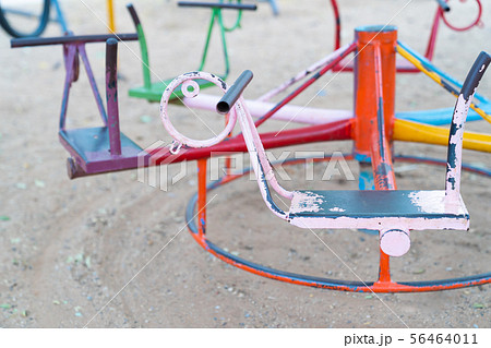 Old horse carousel. 56464011