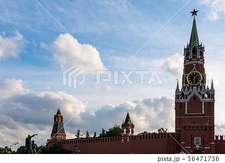 Spasskaya Tower, Red Square, Moscow Spasskaya Tower, Red Square, Moscow 56471736
