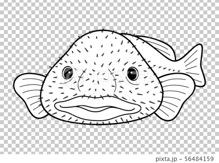 Blob fish stock vector. Illustration of deep, clipart - 89120385