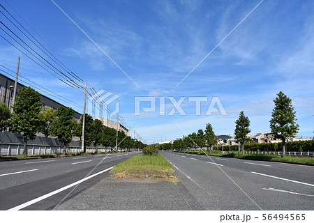複数車線の道路3 複数車線の道路3 56494565