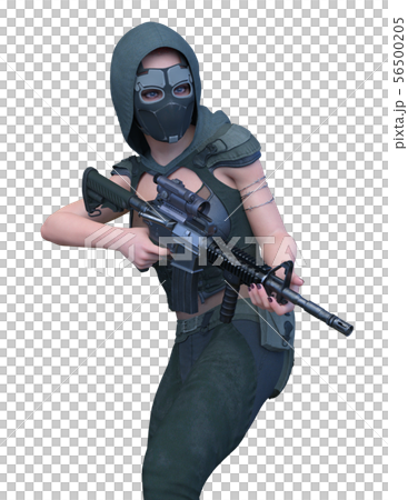 Military woman 56500205