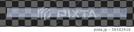 Engineer or architect plastic drafting ruler with 56502616