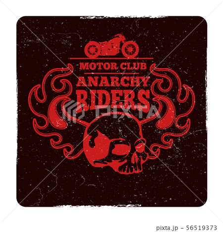 Motorbike club vintage grunge vector embem Motorbike club vintage grunge vector embem 56519373