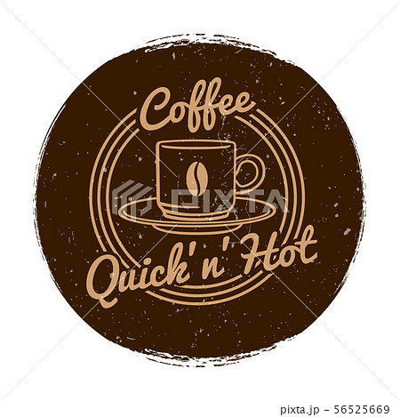 Vector cafe or coffee shop market label grunge style Vector cafe or coffee shop market label grunge style 56525669