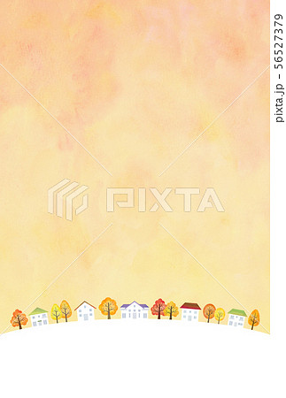 Autumn sky - Stock Illustration [56527379] - PIXTA