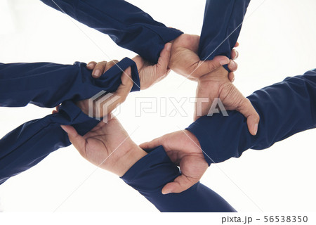 together collaborate ring of hands teamwork together collaborate ring of hands teamwork 56538350