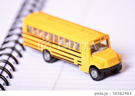 Close up of a toy school bus Close up of a toy school bus 56562463