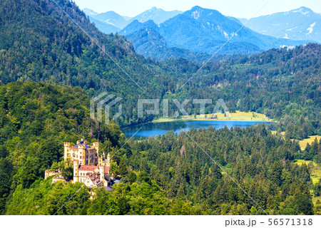 Hohenschwangau Castle in Alps, Bavaria, Germany 56571318