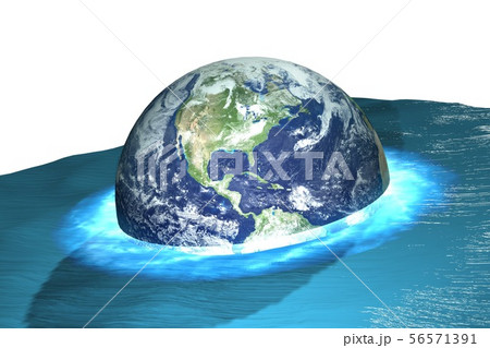 地球の未来　運命　行末　流れ　潮流　漂流 56571391