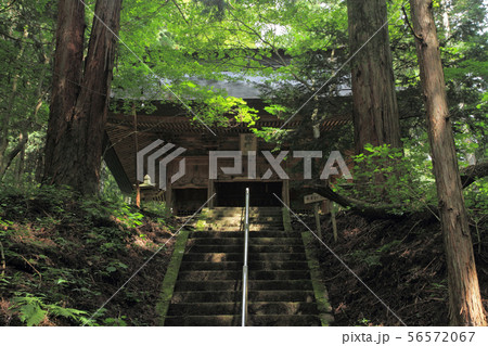 満願寺の仁王門　安曇野市穂高 56572067