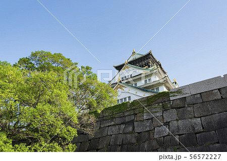 大阪城　城　大阪　関西　天守閣 56572227